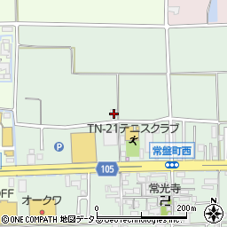 奈良県橿原市常盤町482-2周辺の地図