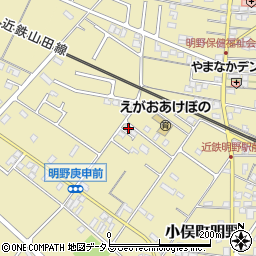 三重県伊勢市小俣町明野1648-9周辺の地図