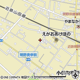 三重県伊勢市小俣町明野1623-7周辺の地図