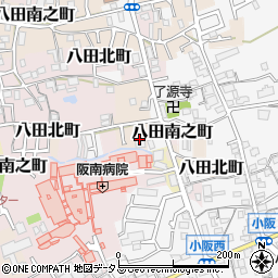 ニチイケアセンター堺八田荘周辺の地図