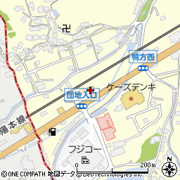 岡山県浅口市鴨方町六条院中1424-1周辺の地図