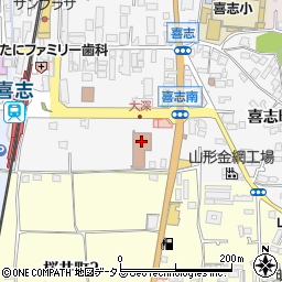 喜志菊水苑デイサービスセンター周辺の地図