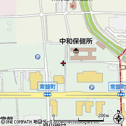 奈良県橿原市常盤町610-1周辺の地図