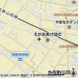 三重県伊勢市小俣町明野1648-5周辺の地図