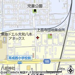 奈良県橿原市上品寺町427-4周辺の地図