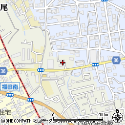 大阪府堺市東区草尾768周辺の地図