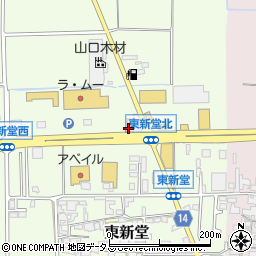 餃子の王将 奈良桜井店周辺の地図