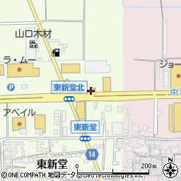 彩華ラーメン 桜井店周辺の地図
