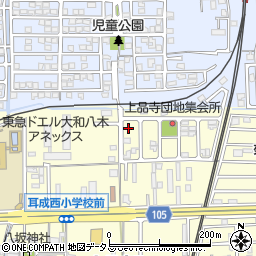 奈良県橿原市上品寺町427-3周辺の地図