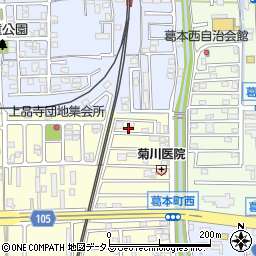 奈良県橿原市上品寺町403周辺の地図