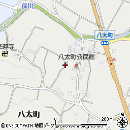 三重県松阪市八太町周辺の地図