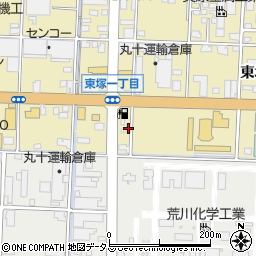 赤澤屋株式会社　セルフ福田店周辺の地図