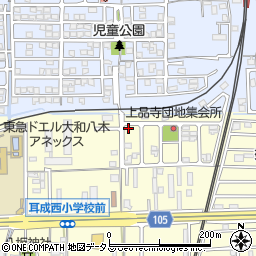 奈良県橿原市上品寺町427-2周辺の地図