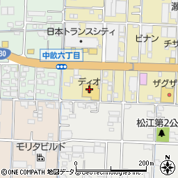 中国銀行ディオ水島店 ＡＴＭ周辺の地図