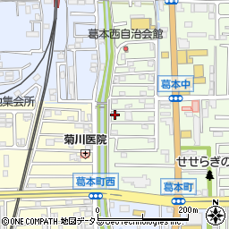 奈良県橿原市葛本町681-12周辺の地図
