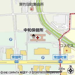 奈良県橿原総合庁舎周辺の地図