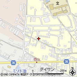 大阪府堺市中区福田735周辺の地図