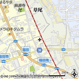 大阪府堺市中区福田22周辺の地図