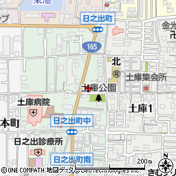 セブンイレブン大和高田日之出町店周辺の地図
