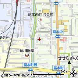 奈良県橿原市葛本町681-7周辺の地図