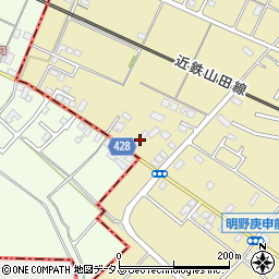 三重県伊勢市小俣町明野1601周辺の地図