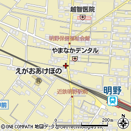 三重県伊勢市小俣町明野1580周辺の地図
