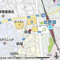 東進衛星予備校　北野田駅西口校周辺の地図