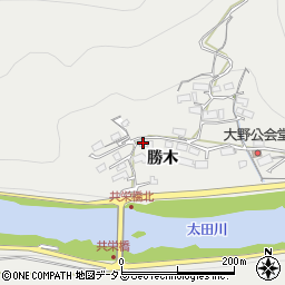 広島県広島市安佐北区可部町勝木857周辺の地図