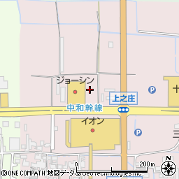 ジョーシン桜井店駐車場周辺の地図