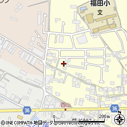 大阪府堺市中区福田721周辺の地図