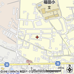 大阪府堺市中区福田733周辺の地図