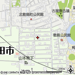 奈良県大和高田市池田240周辺の地図