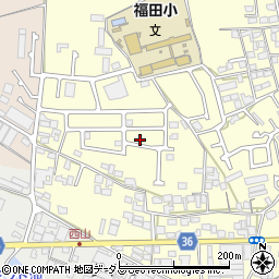大阪府堺市中区福田742周辺の地図