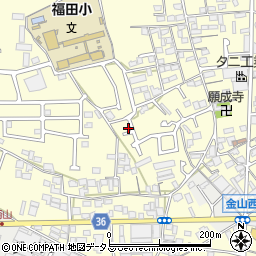 大阪府堺市中区福田770周辺の地図
