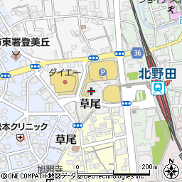 株式会社 せいき やすらぎの村 北野田営業所周辺の地図
