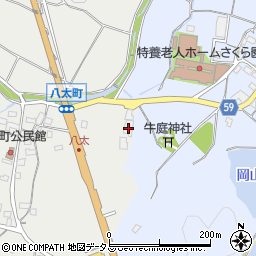 牧野商店周辺の地図