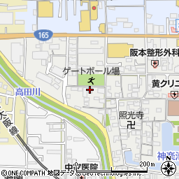 神楽荘東周辺の地図