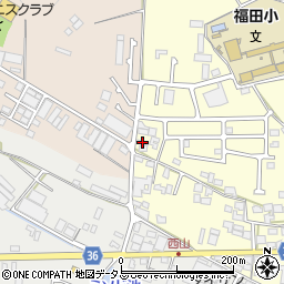 大阪府堺市中区福田702周辺の地図