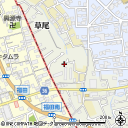 大阪府堺市東区草尾307-8周辺の地図