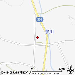 広島県三原市久井町和草1765周辺の地図