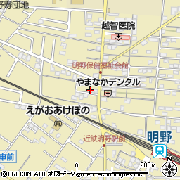 三重県伊勢市小俣町明野1562周辺の地図