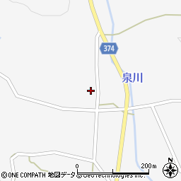 広島県三原市久井町和草1616周辺の地図