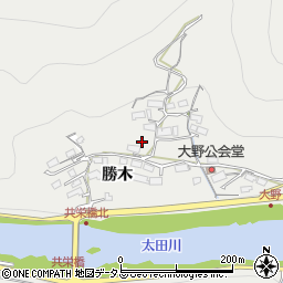 広島県広島市安佐北区可部町勝木961周辺の地図