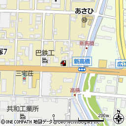 ａｐｏｌｌｏｓｔａｔｉｏｎ福田ＳＳ周辺の地図