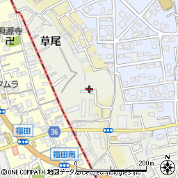 大阪府堺市東区草尾306周辺の地図