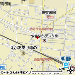 三重県伊勢市小俣町明野1563周辺の地図
