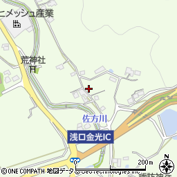 岡山県浅口市金光町佐方2093周辺の地図