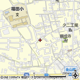 大阪府堺市中区福田771周辺の地図