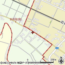 三重県多気郡明和町新茶屋477周辺の地図