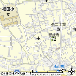 大阪府堺市中区福田789周辺の地図